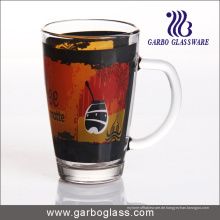 12oz Decal Glas Cup mit Griff (GB094212-QT-104)